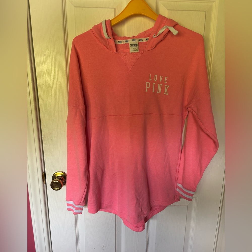 PINK Victoria's Secret Hoodie - cover-up Pink Sz Sm!